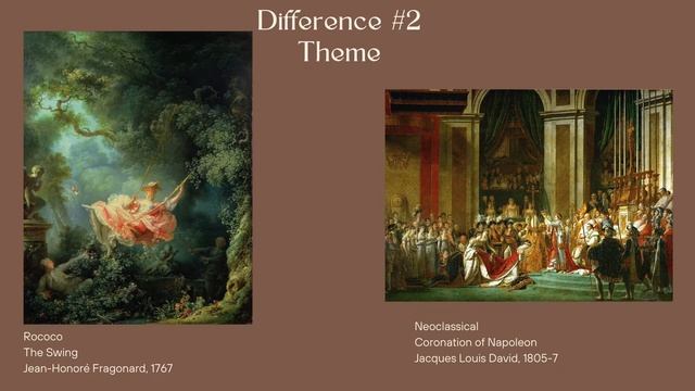 Differences between Rococo and Neoclassical Art || Art History Comparisons смотреть онлайн