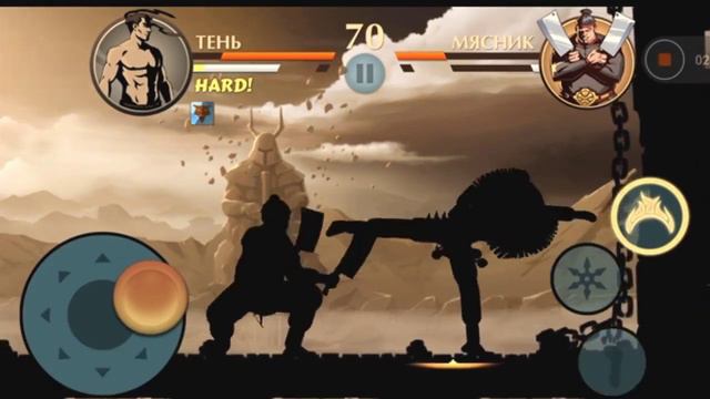 Shadow Fight 2 - Прошëл ВРАТА ТЕНЕЙ используя только УДАРЫ НОГАМИ! смотреть онлайн