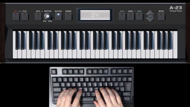 哀と悲 / 増田俊郎 - Naruto | Virtual Piano Cover смотреть онлайн