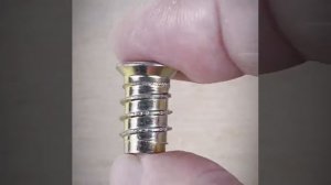 Втулка - футорка резьбовая мебельная | Как сделать многократно сборно-разборное резьбовое соединени