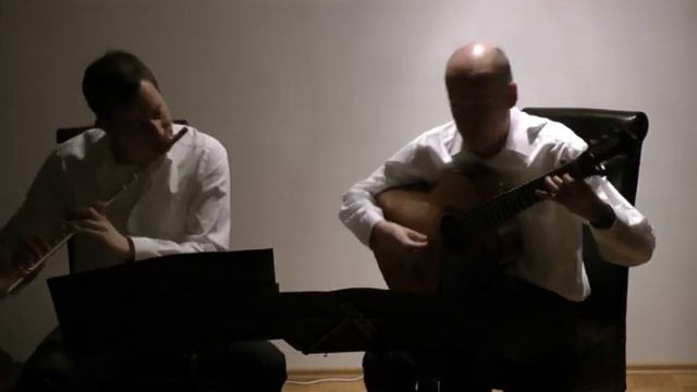 Franz Schubert: Sonata A-major , D 664 performed by Wolfgang Auer, flute and Klaus Jäckle, guitar смотреть онлайн