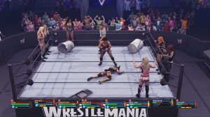 WWE 2K24 - Team Trish Stratus Vs Team Lita 4 On 4 Elimination Match (PS5)