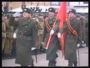 Парад в Черняховске, осень 1996