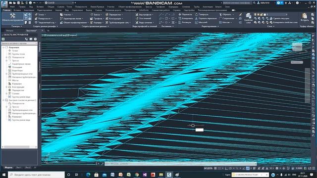 ПС Профиль - загрузка поверхностей из Civil смотреть онлайн