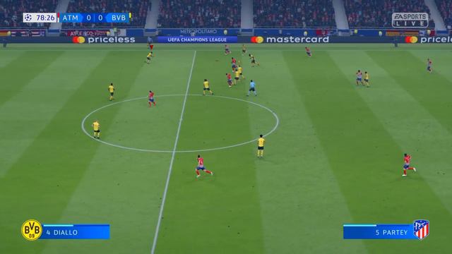 Jadon Sancho scores goal against Athletico Madrid under 2 minutes FIFA 19!!!! смотреть онлайн
