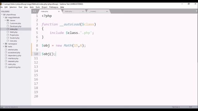 Magic Methods in PHP ( __invoke() ) OOP Concept in Hindi/Urdu. смотреть онлайн