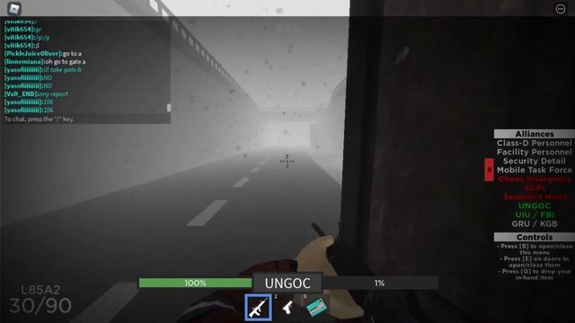 [Roblox SCP rBreach] Commander, UNGOC, KGB and MTF Gameplay смотреть онлайн