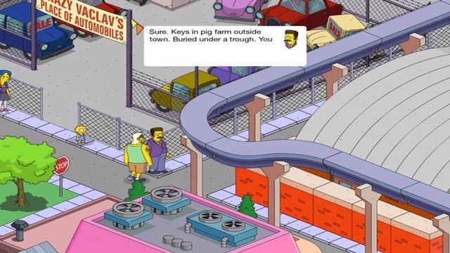 The Simpsons: Tapped Out - Crazy Vaclav the Car Salesman - Premium Character Walkthroughs смотреть онлайн