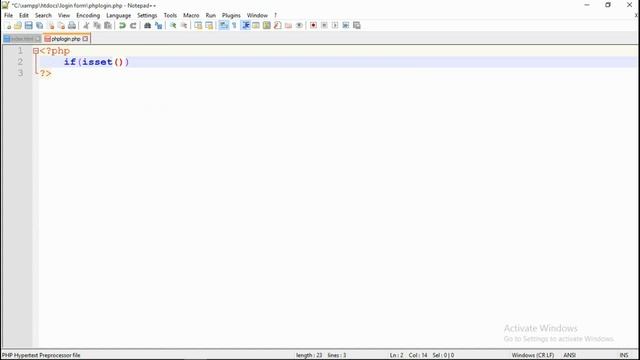 login form in php and mysql with validation in hindi | Part - 2 | CSEtutorials смотреть онлайн