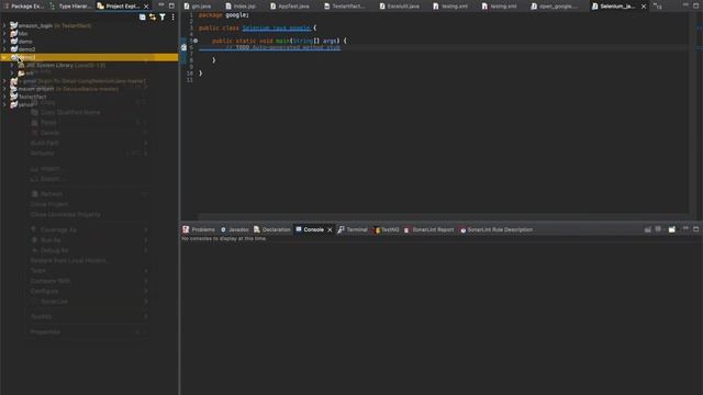 How to set up selenium Java and launch a website on a Chrome browser? (Foundation video) смотреть онлайн