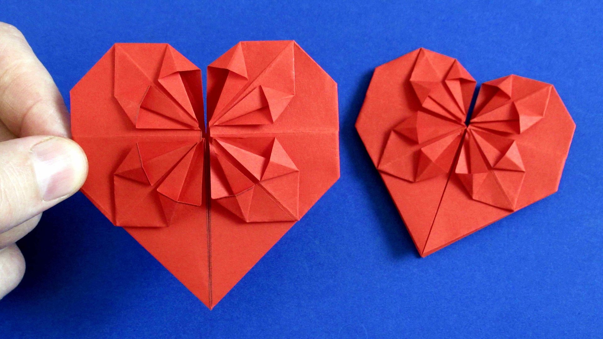 Валентинка из бумаги своими руками. Сердечко из бумаги смотреть онлайн