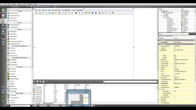 PyQt5 Qt Designer TextEditor Installing Qt Designer Part 2 смотреть онлайн