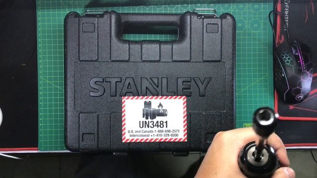 Stanley SCD121S2K-B1 12V Cordless Drill With 2 Batteries & 1 Charger