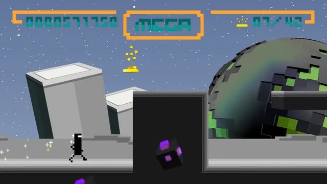Километр пробега в BIT.TRIP RUNNER смотреть онлайн