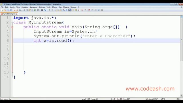 How to get input from user in Java | Java InputStream class | input and output in java смотреть онлайн