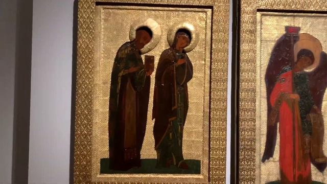 Иконостас Николая Рериха в Третьяковской Галерее на Крымском Валу смотреть онлайн
