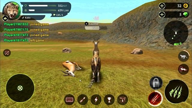 The Cheetah: Online RPG Animal Simulator - Gameplay Walkthrough Part 2 (iOS, Android) смотреть онлайн