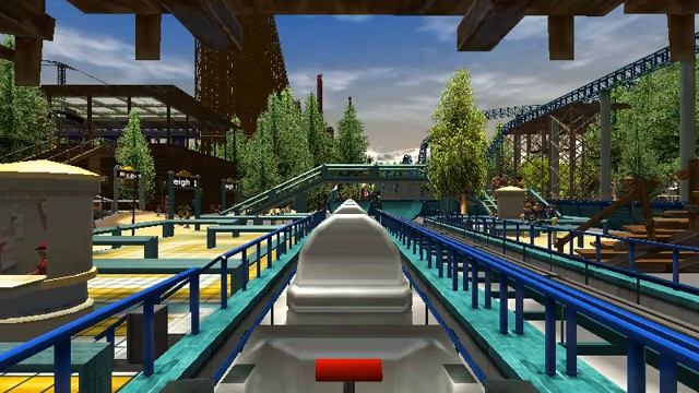 RCT3 - Bobsleigh Racing Coaster (10th Anniversary Grand Opening) смотреть онлайн