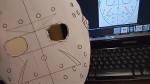 Как сделать маску Джейсон Вурхиса