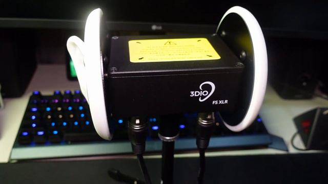3Dio FS XLR Binaural Microphone Unboxing And 3D Audio Demo смотреть онлайн