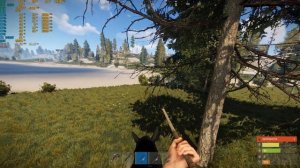 Rust 2021 тест графики на i5 9400f и GTX 1650 + HyperX 8GB Ram Fury 2666 MHz