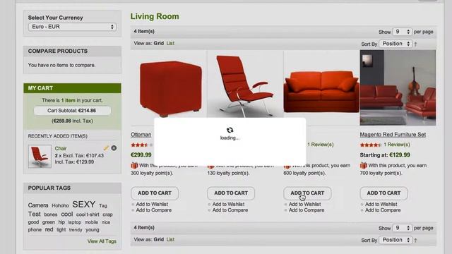 J2T Ajax Cart - Magento Module - Move to cart effect смотреть онлайн