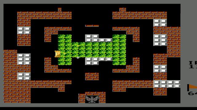 Back From Source (Battle City Hack) (NES, 1985) Уровень 64 (Boss stage 8) смотреть онлайн