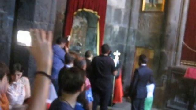 ARMENIAN Baptism ceremony Geghard monastery (Armenian Apostolic Church) смотреть онлайн