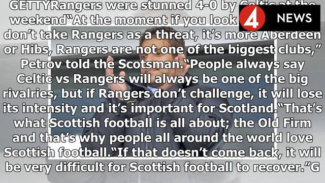 Celtic news: Stiliyan Petrov trolls Rangers after Old Firm thrashing смотреть онлайн