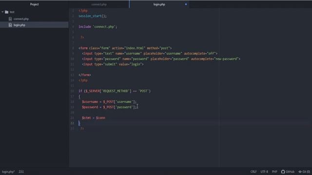 PHP: login system with session [Beginners] смотреть онлайн