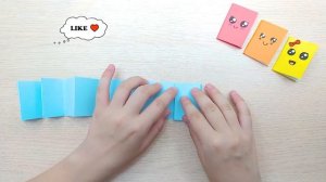 ? DIY Kawaii БЛОКНОТИК ИЗ 1 ЛИСТА БУМАГИ ? МИНИ КАНЦЕЛЯРИЯ СВОИМИ РУКАМИ?Легкие поделки