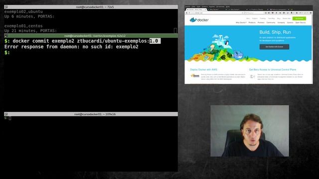 Introdução pratica ao Docker #02 - Criando imagens com commit смотреть онлайн