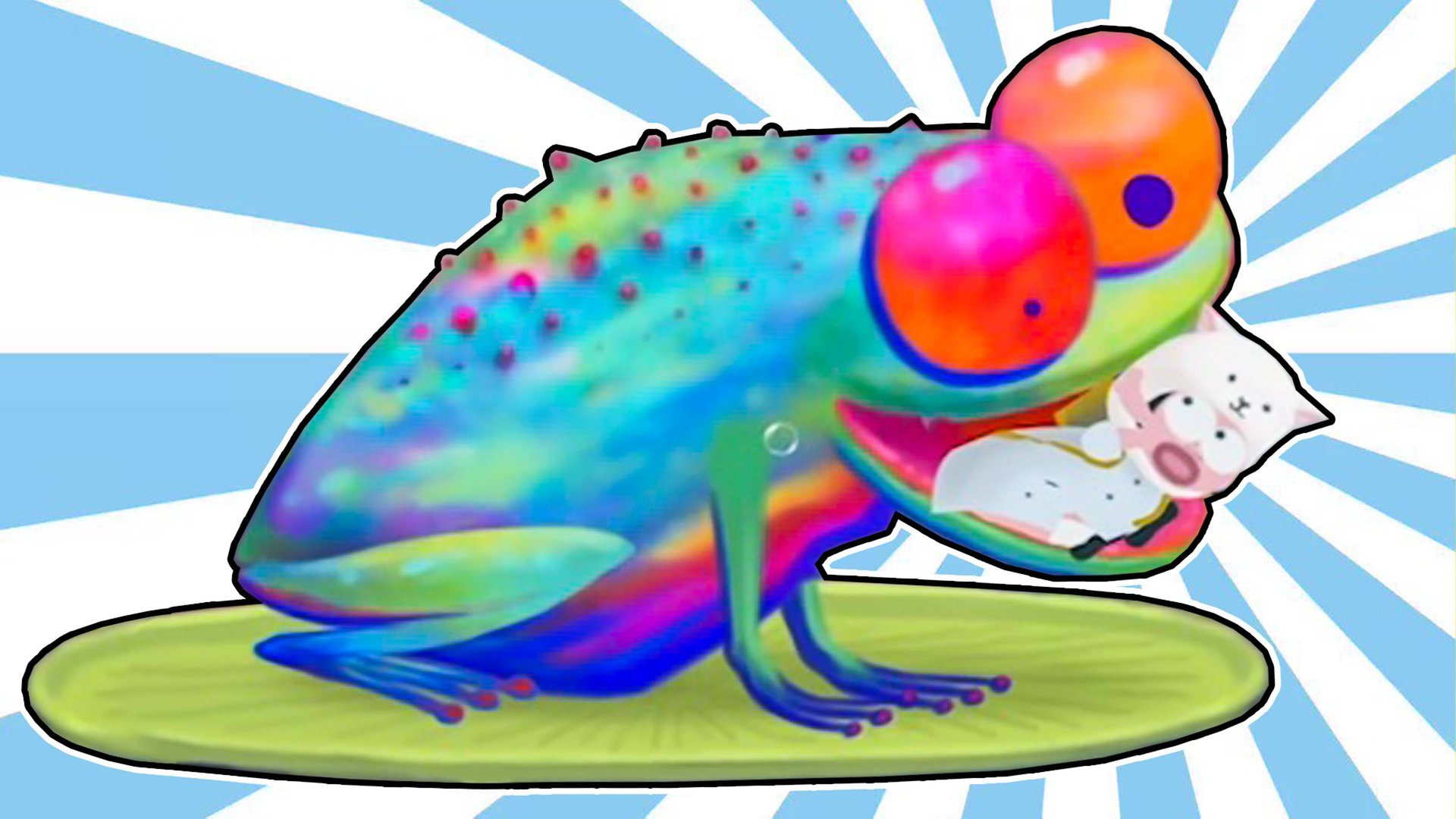 Кейти в Мяуляндии #6. Супер пушка и мега лягушка. Игра Catie in Meowmeowland на канале Игрули TV смотреть онлайн