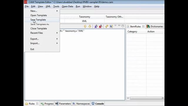 CAM Editor harvest SQL table components into XML Dictionary смотреть онлайн
