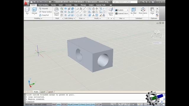 AutoCAD 2010 Tutorials Part 20 3D Printing смотреть онлайн