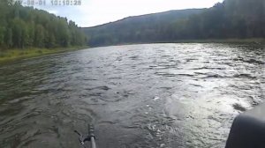 ПО РЕКАМ СИБИРИ ВВЕРХ ПО ТУМАНШЕТУ таежная река хариус пороги. РЫБАЛКА