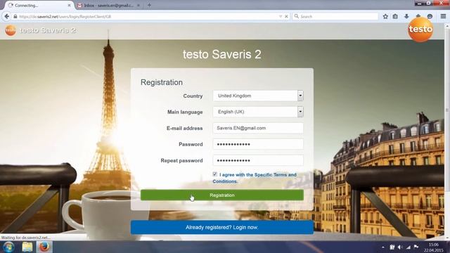 Data Logger Wifi Testo Saveris 2 - Registrazione смотреть онлайн