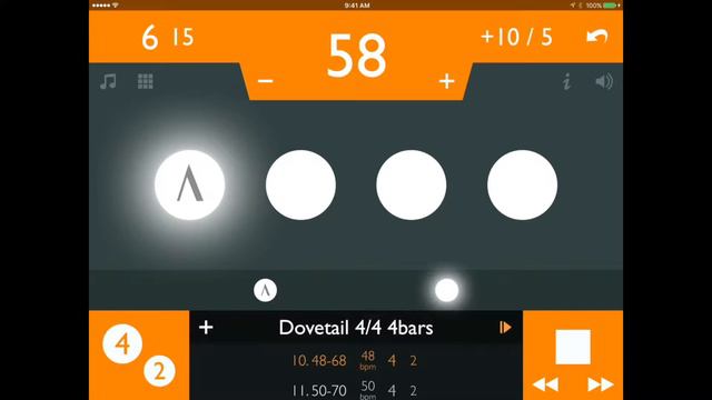 Metronome Automated Dovetail 4/4 Sets 8-12 смотреть онлайн
