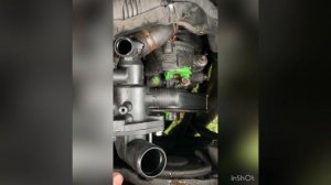 Ford Transit 2.4 замена Корпуса Термостата.