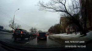 Текстильщики - Тропарёво-Никулино 05/03/2016 (timelapse 4x)