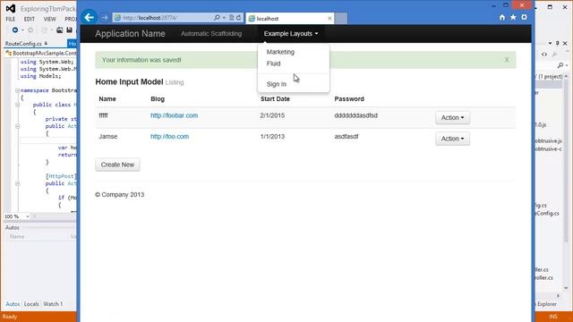 Bootstrapping Mvc - Intro To Twitter.Bootstrap.Mvc4 смотреть онлайн