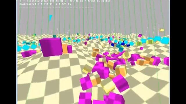 bullet physics Demo sdk test 5 смотреть онлайн