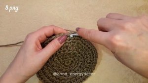 Мастер-класс салфетка сервировочная. Вязание крючком.