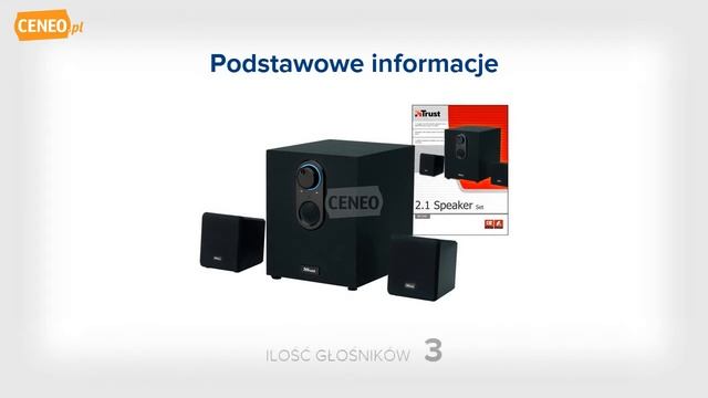 Trust Sp-3150 głośniki - Ceneo.pl смотреть онлайн