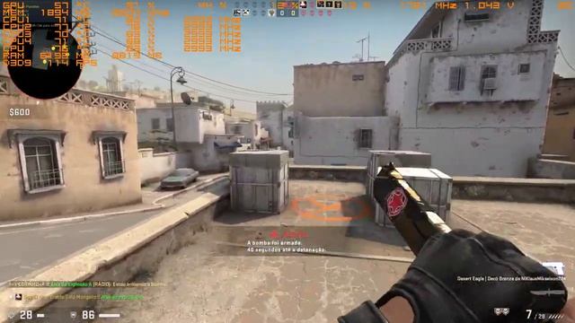 CS GO Test GTX 1050 2GB, Core I5 2310, 8GB RAM (1333mhz)