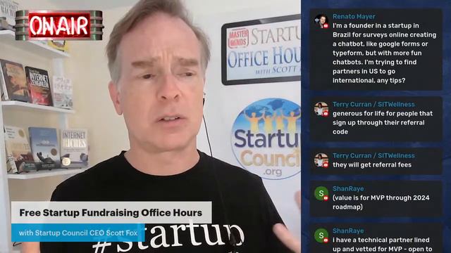 Free Startup Seed Fundraising AMA Office Hours w/Angel Investor Scott Fox смотреть онлайн