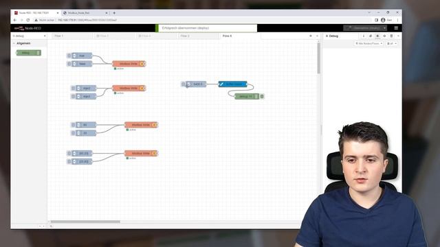 #Modbus Daten über Node Red schreiben- node-red-contrib-modbus - GA mit Node-Red #11 смотреть онлайн