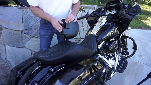 How to Install Danny Gray 2-up Driver Backrest Model 1112 1114 Harley-Davidson Motorcycle Seat смотреть онлайн