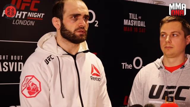 UFC London Saparbeg Safarov Post fight interview смотреть онлайн