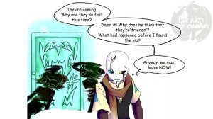 История Эррора и Инка | Комикс "Их история" Русская озвучка | 2 часть |